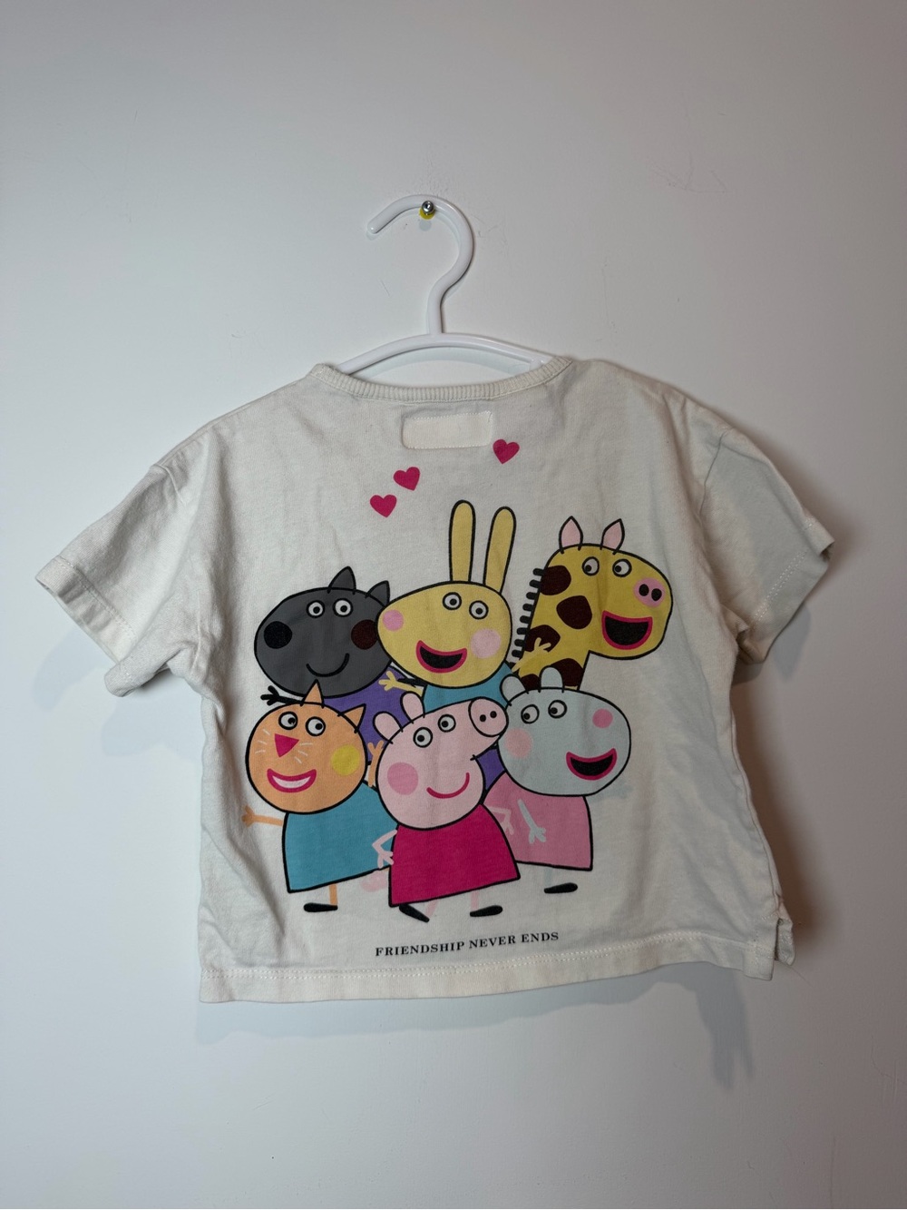 Zara Kids Peppa Pig & Friends Graphic Tee 18M